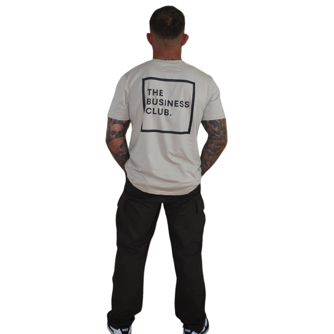 The Business Club T-shirt back logo